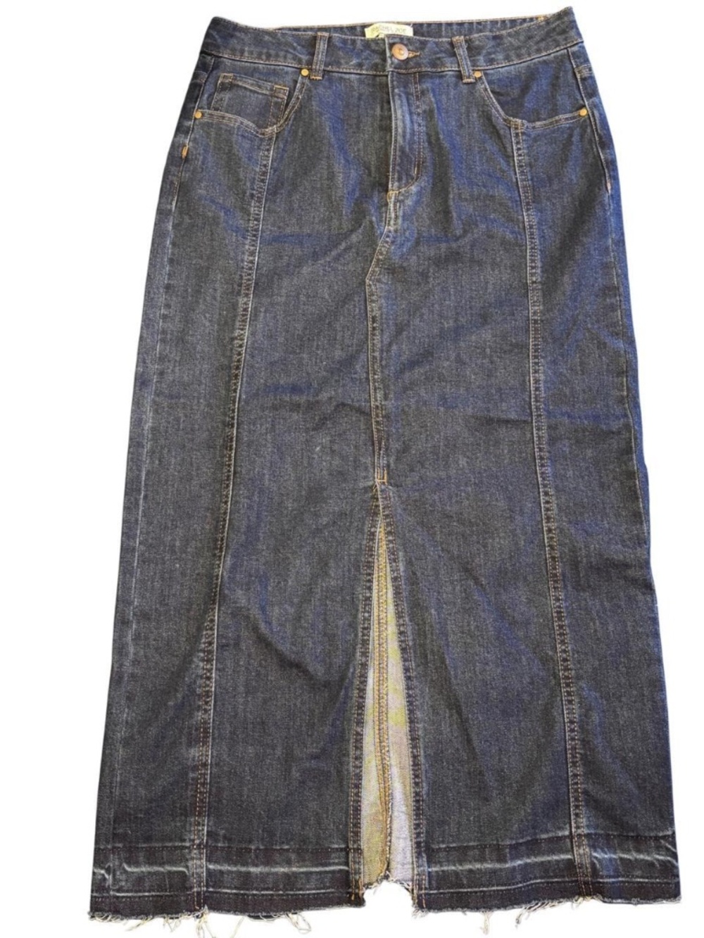 Rachel Zoe Women's Navy and Blue Skirt